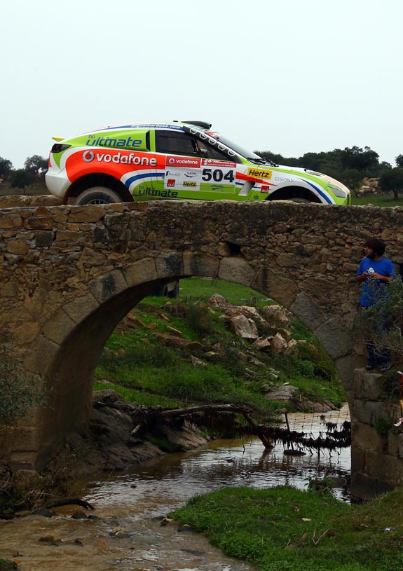 Portuguese champion leads the field